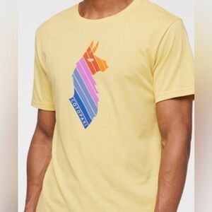 Cotopaxi Yellow Llama Graphic Tee